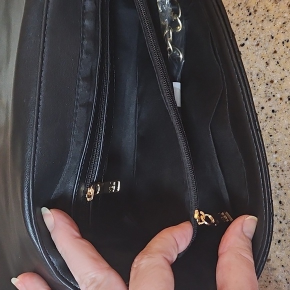 Badgley Mischka Chain Handbag And Wallet Set - Picture 11 of 12